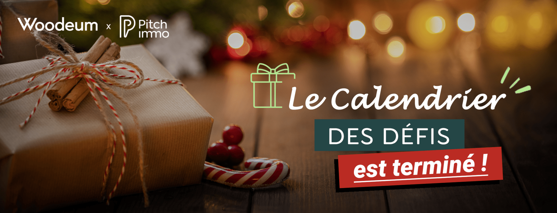 Calendrier des défis terminé